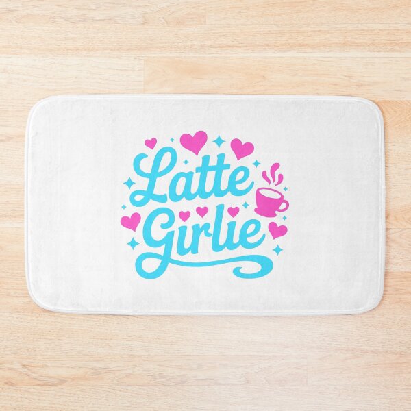 Item preview, Latte Girlie! Pink Coffee Girly designed and sold by PMCreative.