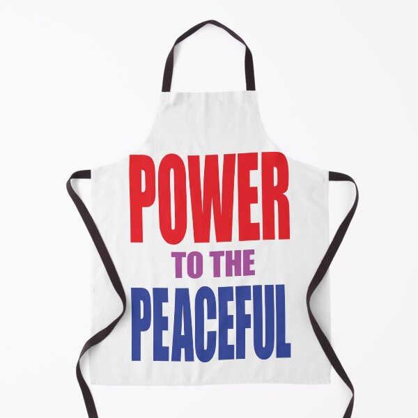 Item preview, Protest Sign: Power To The Peaceful designed and sold by Artcop's T-Shirt Emporium.
