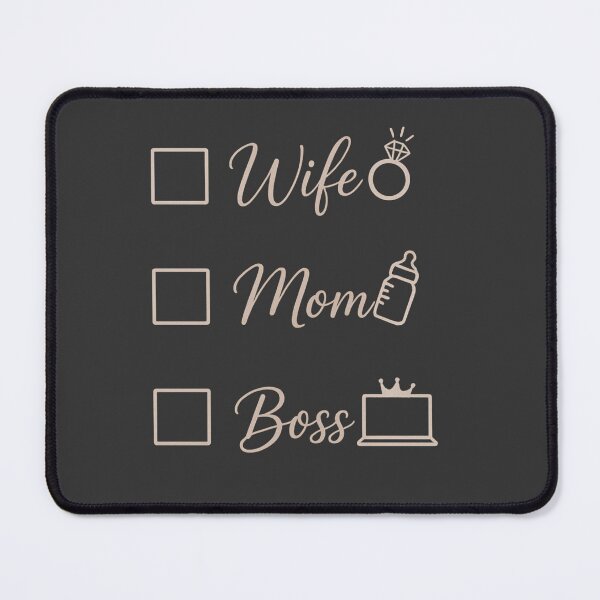Item preview, Wife. Mom. Boss. (Just Not Yet.) – Future Bride Vibes Design designed and sold by Aube11.