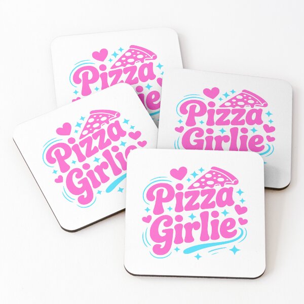 Item preview, Pizza Girlie! Pink Pizza Girlie designed and sold by PMCreative.