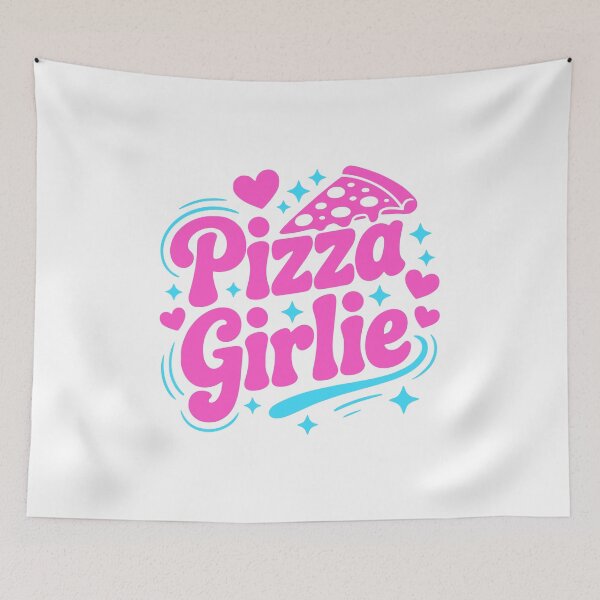 Item preview, Pizza Girlie! Pink Pizza Girlie designed and sold by PMCreative.