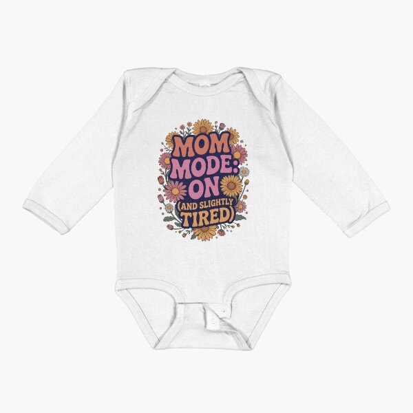 Item preview, Mom mode ON and slightly tired for florist mama  designed and sold by Kuku-Craft.