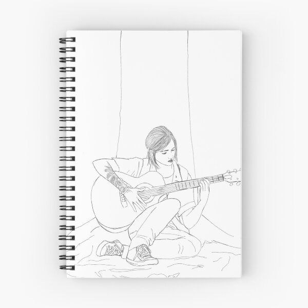 Artikelvorschau, Ellie Williams Gitarre - tlou2 entworfen und verkauft von Girlmeetsjess.