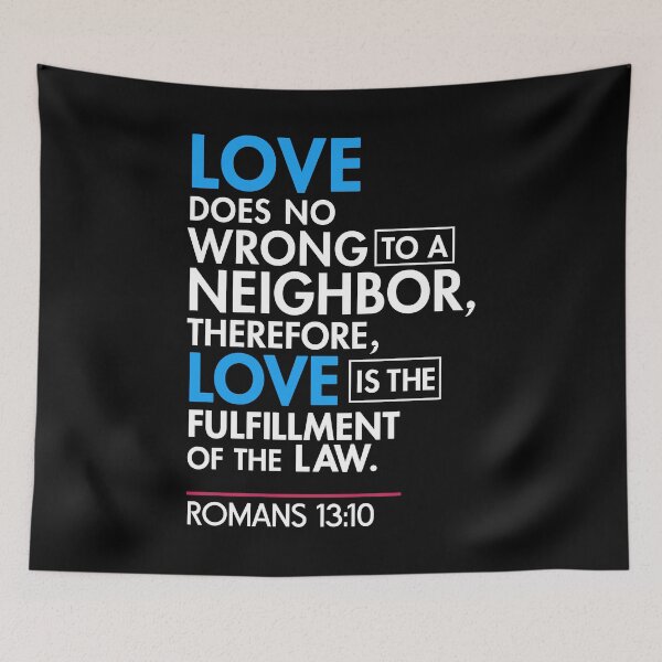 Item preview, Immigrant Bible Quote T-Shirt, Romans 13:10 designed and sold by BootsBoots.