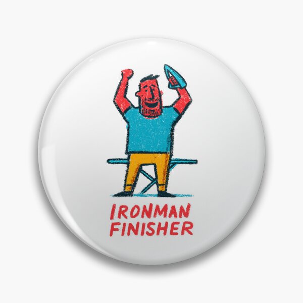 Artikelvorschau, Ironman (Inlandsausgabe) T-Shirt | Triathlon-Finisher-Parodie | Lustige Ironman-Parodie | entworfen und verkauft von Loffartdesign.