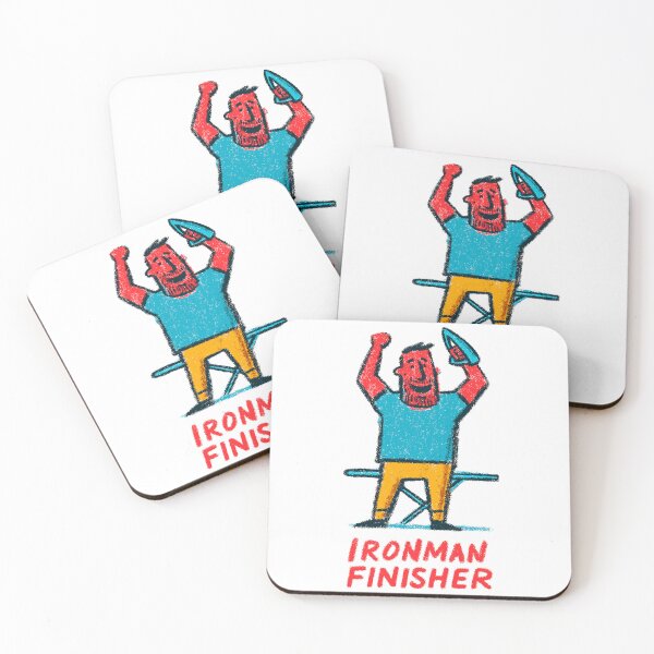Artikelvorschau, Ironman (Inlandsausgabe) T-Shirt | Triathlon-Finisher-Parodie | Lustige Ironman-Parodie | entworfen und verkauft von Loffartdesign.