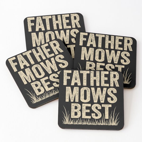 Item preview, Father Mows Best -  Funny Gift For Gardener Dad, Lawn Care designed and sold by LovelyEvaDesign.