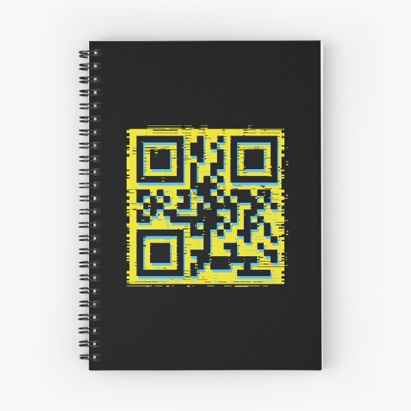 Item preview, [ACCESS DENIED] Cyberpunk Glitch QR-Code designed and sold by pat-design.