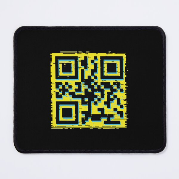 Item preview, [ACCESS DENIED] Cyberpunk Glitch QR-Code designed and sold by pat-design.
