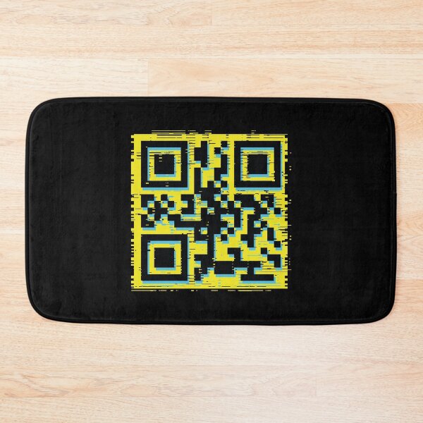 Item preview, [ACCESS DENIED] Cyberpunk Glitch QR-Code designed and sold by pat-design.
