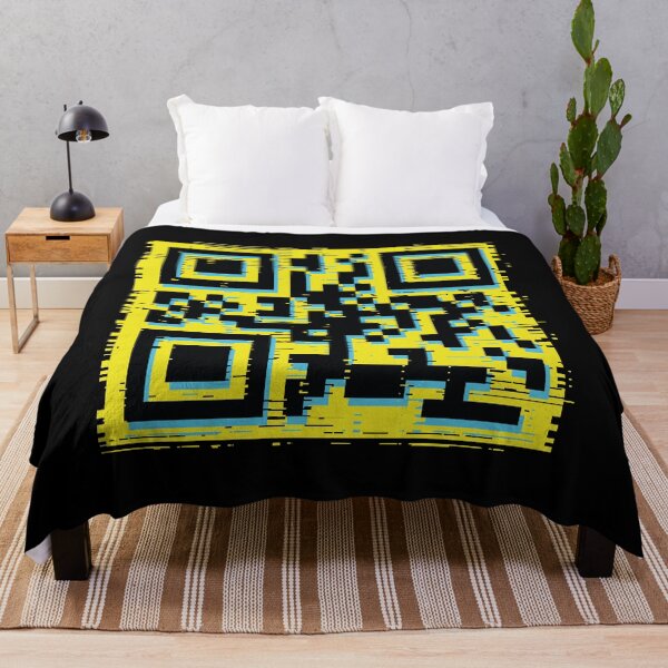 Item preview, [ACCESS DENIED] Cyberpunk Glitch QR-Code designed and sold by pat-design.
