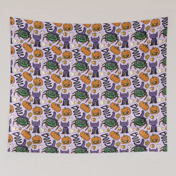 Item preview, Halloween Pattern designed and sold by sagittarii_studio.