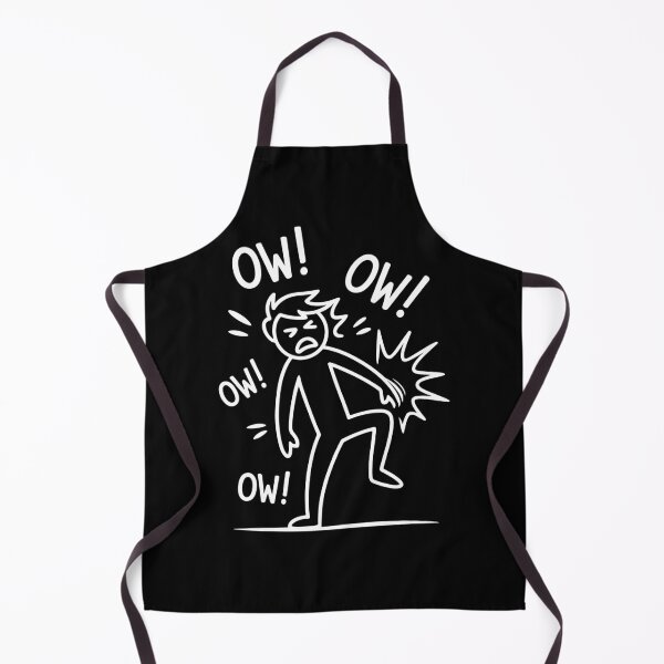 Item preview, Funny Ow Ow Ow Ow Ow Ow Ow Character For Boys Girls Women Apparel, Person in Pain designed and sold by art1129.