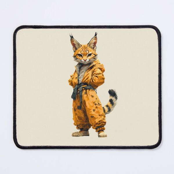 Item preview, Urban Caracal: Street Style Wildcat designed and sold by MYTHIC PEEL STICKERS.