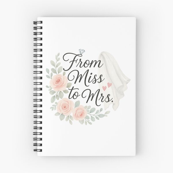 Item preview, From Miss to Mrs. – Elegant Bridal Transition Design designed and sold by Aube11.