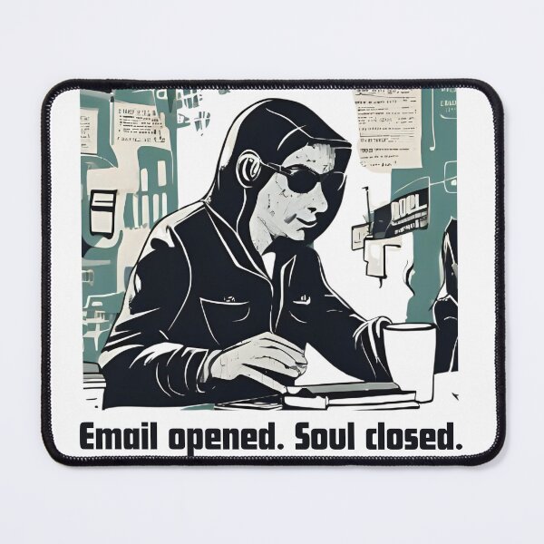 Item preview, Email opened. Soul closed. designed and sold by WitInNuKicks.
