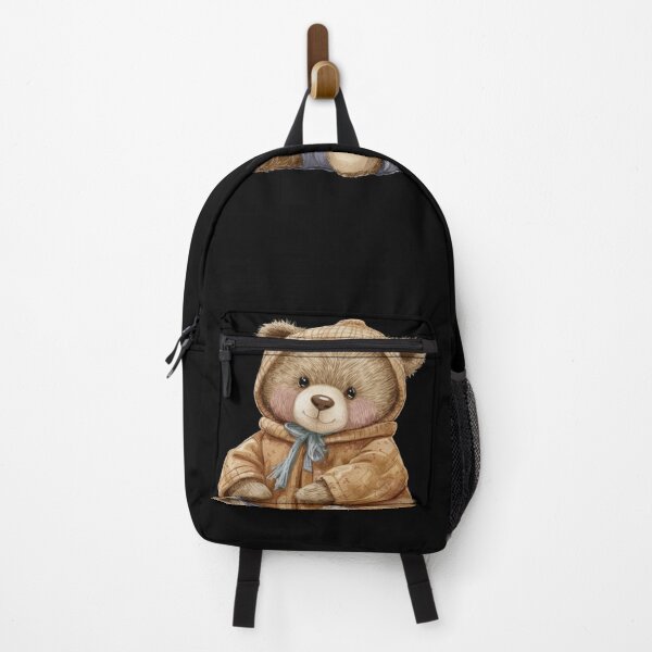 Item preview, "Cute Cozy Teddy Bear in Hoodie – Adorable Winter Style designed and sold by Chispapop.