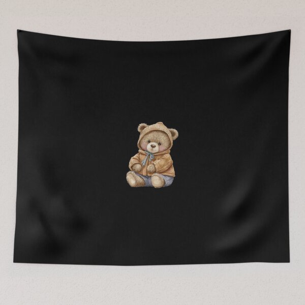 Item preview, "Cute Cozy Teddy Bear in Hoodie – Adorable Winter Style designed and sold by Chispapop.