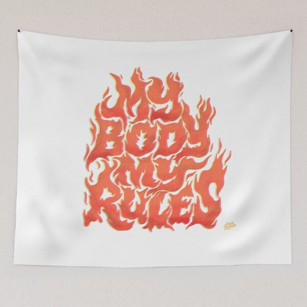 Item preview, My Body My Rules designed and sold by aimeesartshop.