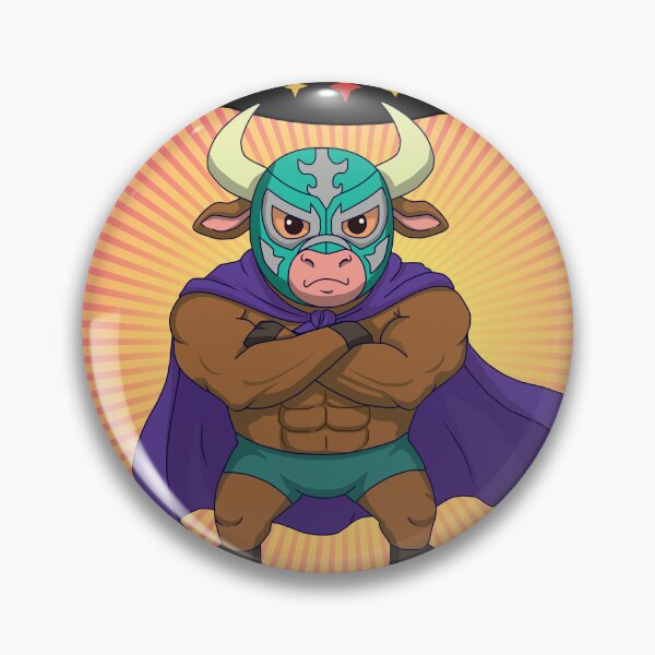 Item preview, Lucha Libre El Toro - The Bull designed and sold by Itsjustfender.