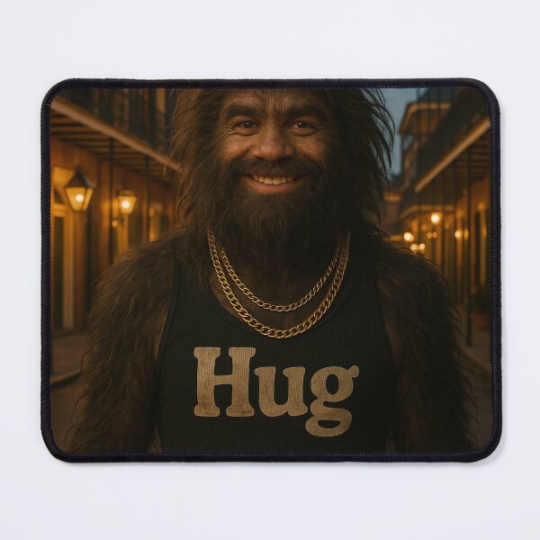 Item preview, Bigfoot in the Vieux Carré (French Quarter) designed and sold by Tridentulus.