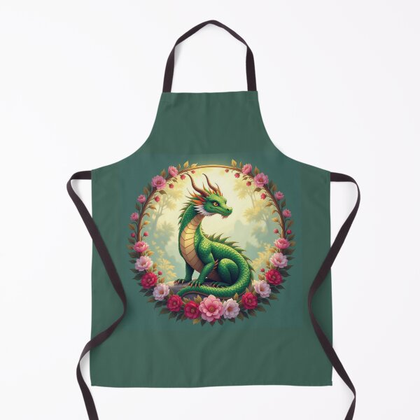 Item preview, Dragon With Flowers designed and sold by Planetporridge.