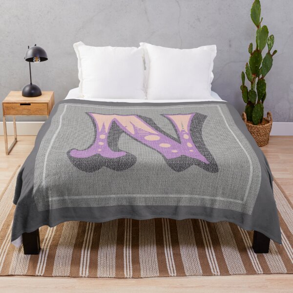 Item preview, Vintage Circus Monogram “N” – Linen Texture Alphabet Letter Print designed and sold by Deliberate Creations.