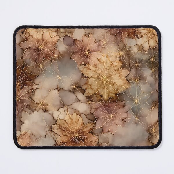 Item preview, Elegant Asanoha Floral Pattern designed and sold by HausKatz.