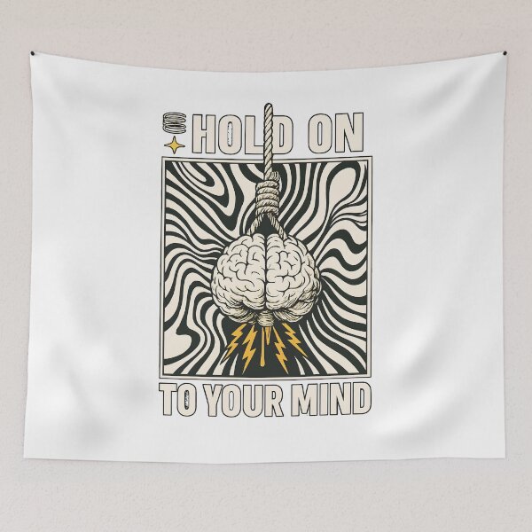 Item preview, Psychedelic Brain Shock Art designed and sold by Shoot-The-Moon.