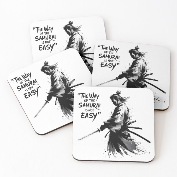 Item preview,  The Way of the Samurai Is Not Easy.  designed and sold by AndrewYoko.