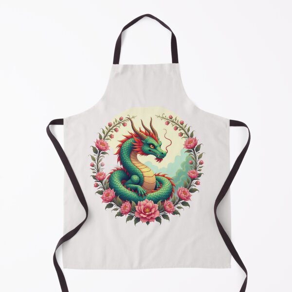 Item preview, Dragon In Flowers Art designed and sold by Planetporridge.