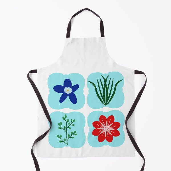 Item preview, Colorful Floral Grid with Red and Blue designed and sold by Onulodesign.