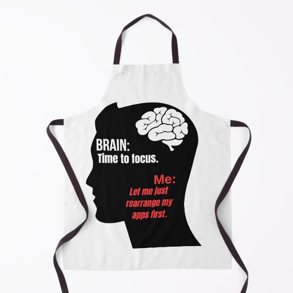 Item preview, Brain vs Me – Productivity Delayed designed and sold by Teenomix.