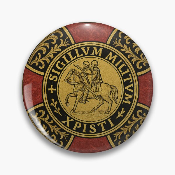 Item preview, Templar Knights Seal designed and sold by historyandmore.