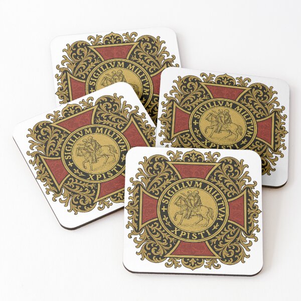 Item preview, Templar Knights Seal designed and sold by historyandmore.