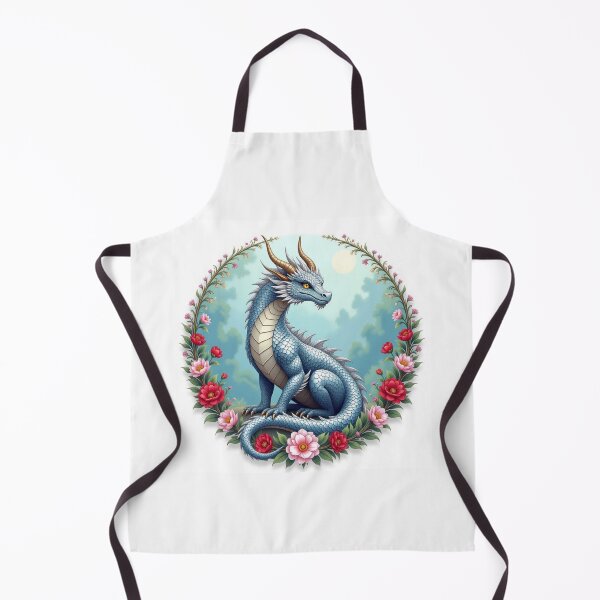 Item preview, Dragon And Flowers designed and sold by Planetporridge.