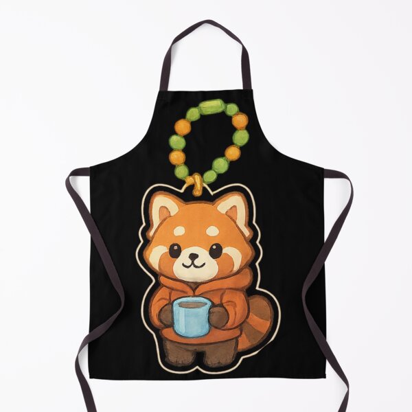 Item preview, Kawaii keychain Cute red panda designed and sold by DamioPolArt.