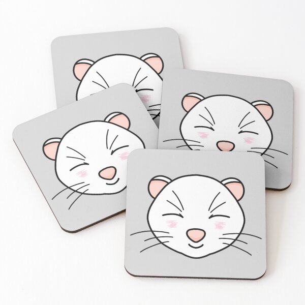 Item preview, Happy Albino Ferret designed and sold by L’art de Clara.