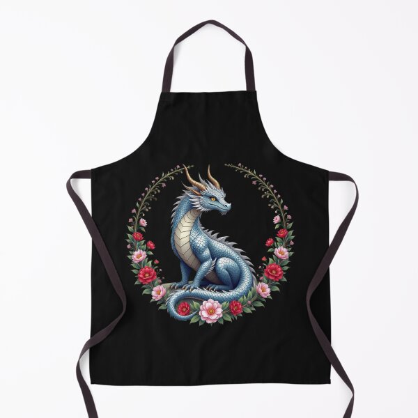 Item preview, Dragon And Flowers Art designed and sold by Planetporridge.