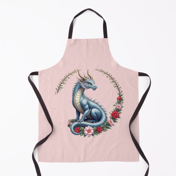 Item preview, Dragon And Flowers Artwork designed and sold by Planetporridge.