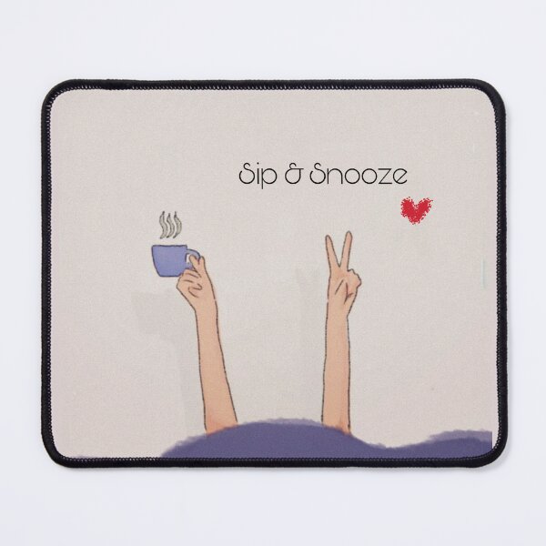 Item preview, Sip and snooze, Coffe in bed. designed and sold by Happylittlelines.
