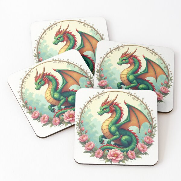 Item preview, Dragon Flowers designed and sold by Planetporridge.