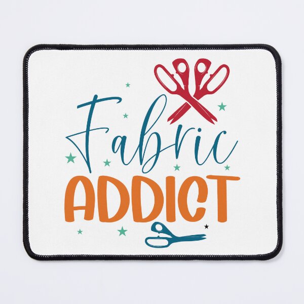 Item preview, Fabric addict Sewing Quotes designed and sold by artcultreone.