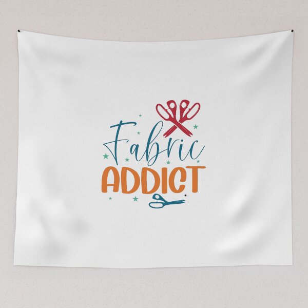 Item preview, Fabric addict Sewing Quotes  designed and sold by artcultreone.