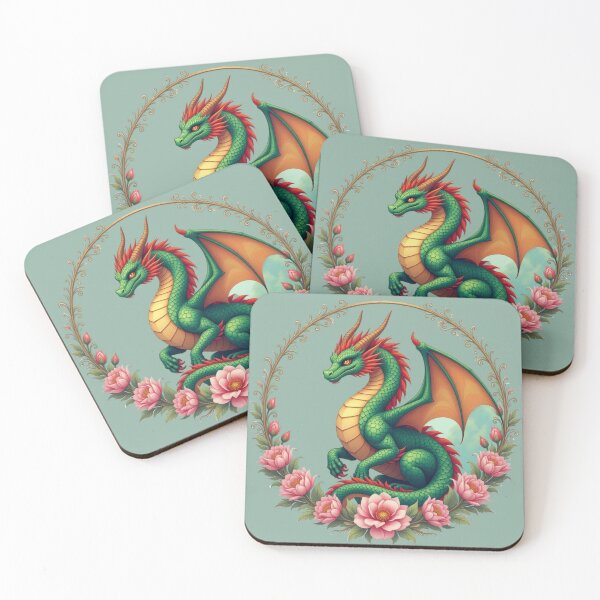 Item preview, Dragon Flowers Art designed and sold by Planetporridge.