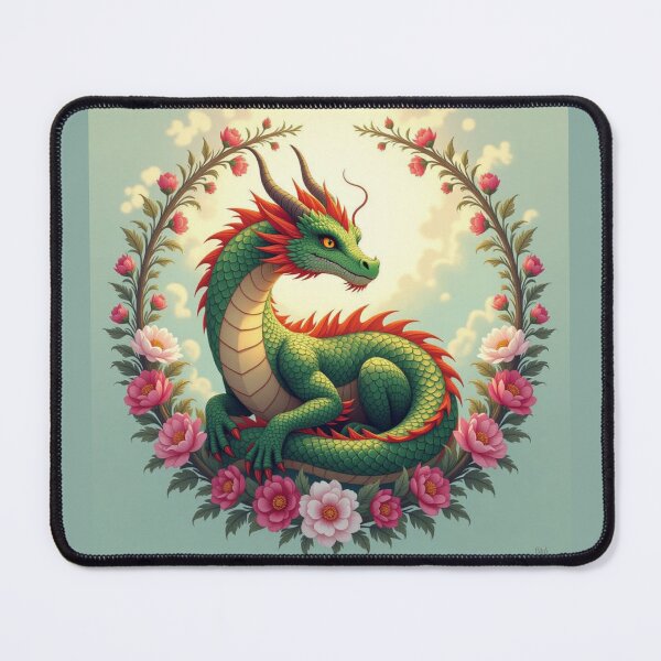 Item preview, Flower Dragon designed and sold by Planetporridge.