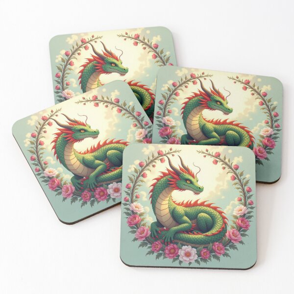 Item preview, Flower Dragon designed and sold by Planetporridge.