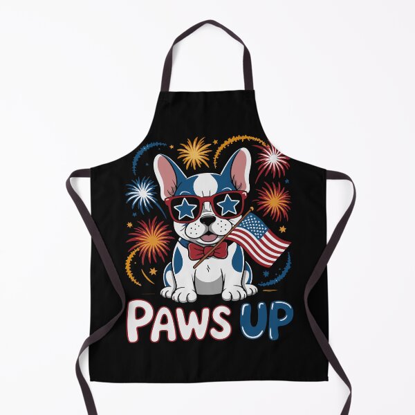 Item preview, Paws Up French Bulldog 4th of July Patriotic designed and sold by Taans-Creation.