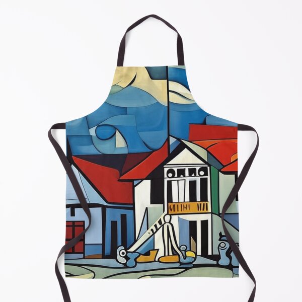 Item preview, Abstract Cubist Village with Traditional Architecture designed and sold by PolyVision Siam Studio.