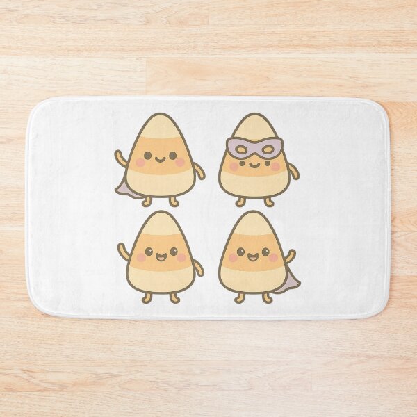 Item preview, Kawaii Candy Corn Friends – Kawaii Halloween designed and sold by POPDOTSHOP.